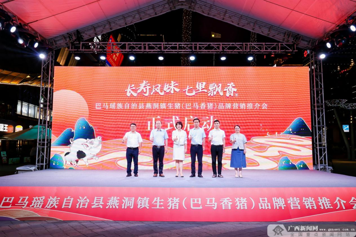 2024年燕洞镇生猪(巴马香猪)品牌营销推介会在邕举办(图1)