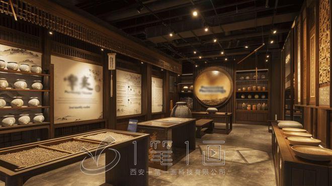 最新中医药文化活动教育基地设计方案中医药展厅拟建设方案(图7)