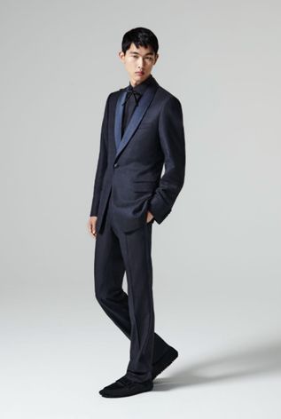 剪裁考究搭配经典设计迪奥西服展现品牌品牌标志性元素(图3)