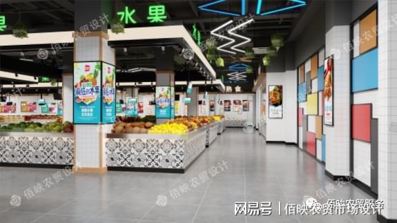 农贸市场装修设计：灯光艺术的巧妙运用(图3)