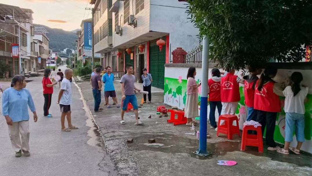 绽放在崀山脚下的青春风采——大学生在新宁开展暑期“三下乡”活动纪实(图2)