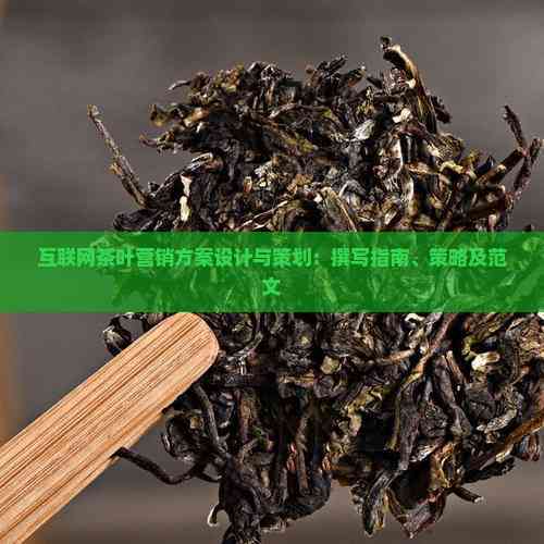互联网茶叶营销方案设计与策划：撰写指南、策略及范文(图1)