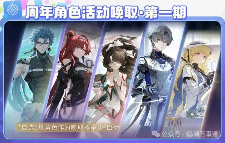鸣潮：5月大事件汇总！氪佬玩家狂喜限定礼包来了大量活动福利来袭！(图4)