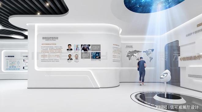 怎样设计一个优秀的企业展厅-深圳信可威(图1)
