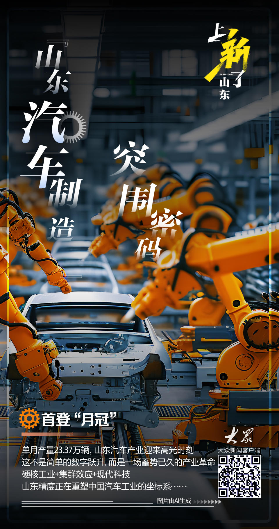 上新了山东｜闷声逆袭？山东汽车制造首登“月冠”藏着这些突围密码‌(图1)