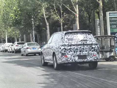 魏牌全新SUV谍照曝光搭载激光雷达(图1)