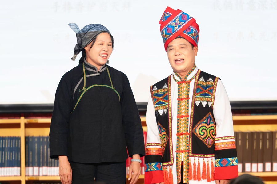 八桂歌飘山水间——广西民歌讲唱会在国家大剧院隆重上演(图7)