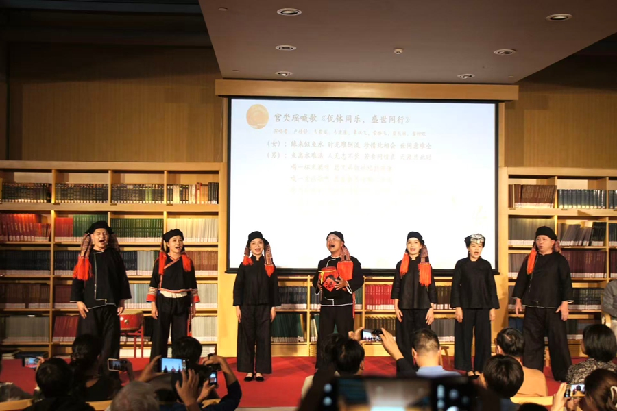 八桂歌飘山水间——广西民歌讲唱会在国家大剧院隆重上演(图9)