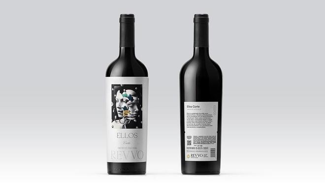 艺术化红酒标签设计：让红酒包装成为品牌的价值放大器。(图2)