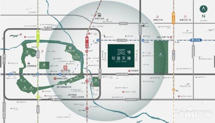 聚焦：合肥中国铁建花语天境售楼处发布：抢占核心稀缺席位!(图1)