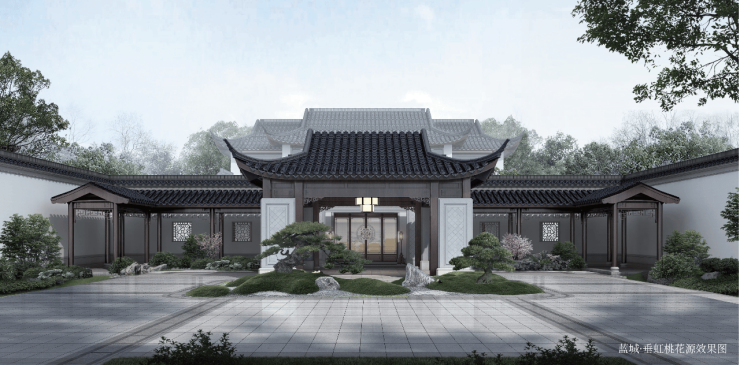 苏州限售取消吴江豪宅蓝城垂虹桃花源蓝城垂虹桃花源怎么样？图文详解户型位置周边配套价格园林设计(图2)