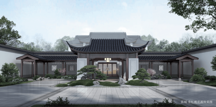 苏州限售取消吴江豪宅蓝城垂虹桃花源蓝城垂虹桃花源怎么样？图文详解户型位置周边配套价格园林设计(图6)