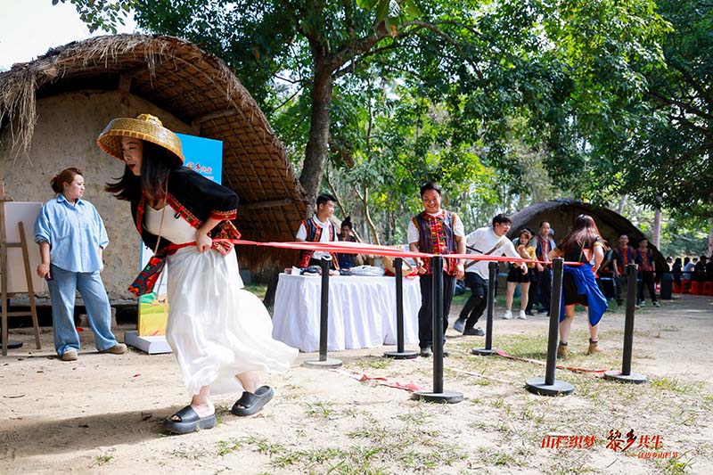 “山栏织梦·黎乡共生”东方市江边乡山栏节主题活动启幕(图4)
