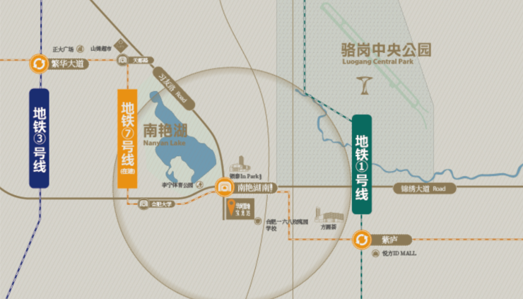 南艳湖华润嘉宸新房周边配套-优惠(图5)