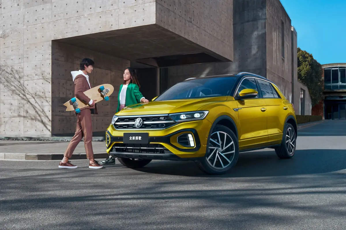 新一代大众T-ROC探歌设计曝光预计2025年亮相(图1)