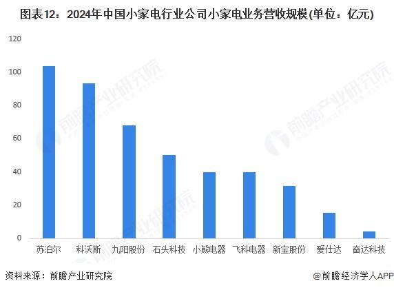 预见2025：《2025年中国小家电行业全景图谱》（附市场现状、竞争格局和发展趋势等）(图12)