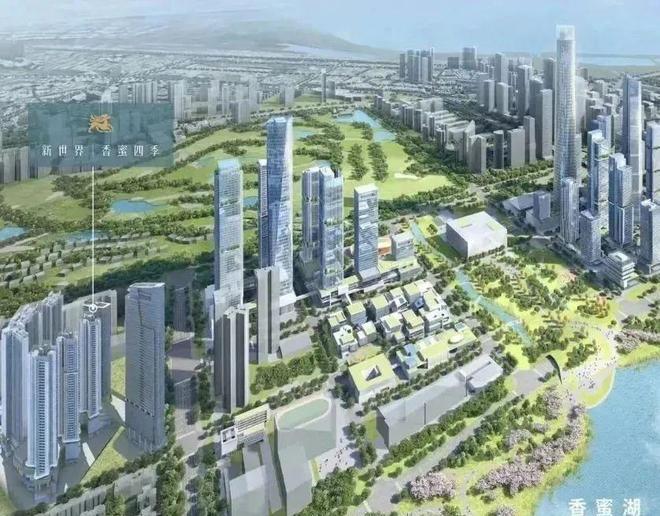 新世界香蜜四季155㎡四房南北通透高使用率三梯三户设计(图7)